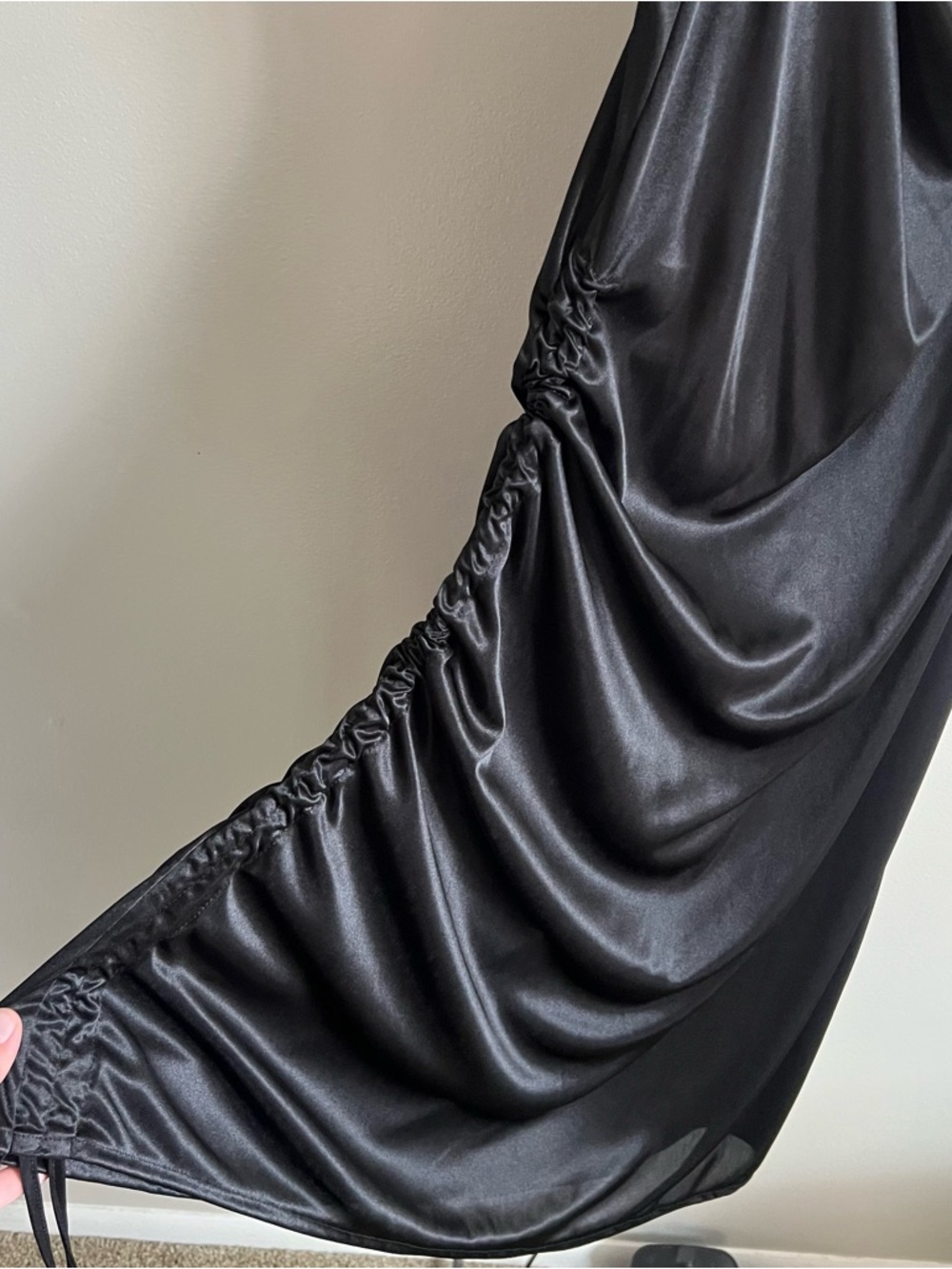 Black side slit midi dress xxl - Picture 10 of 12
